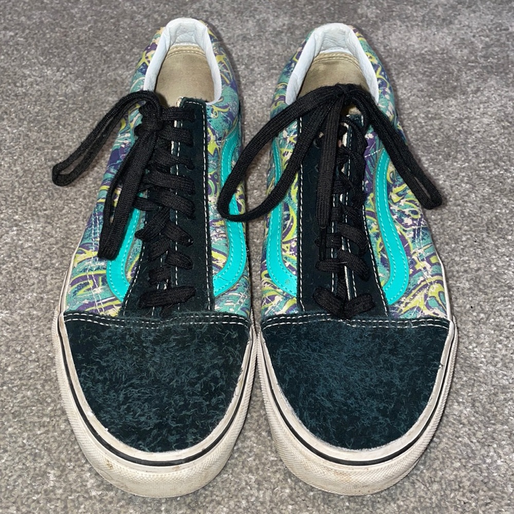 Graffiti print Vans